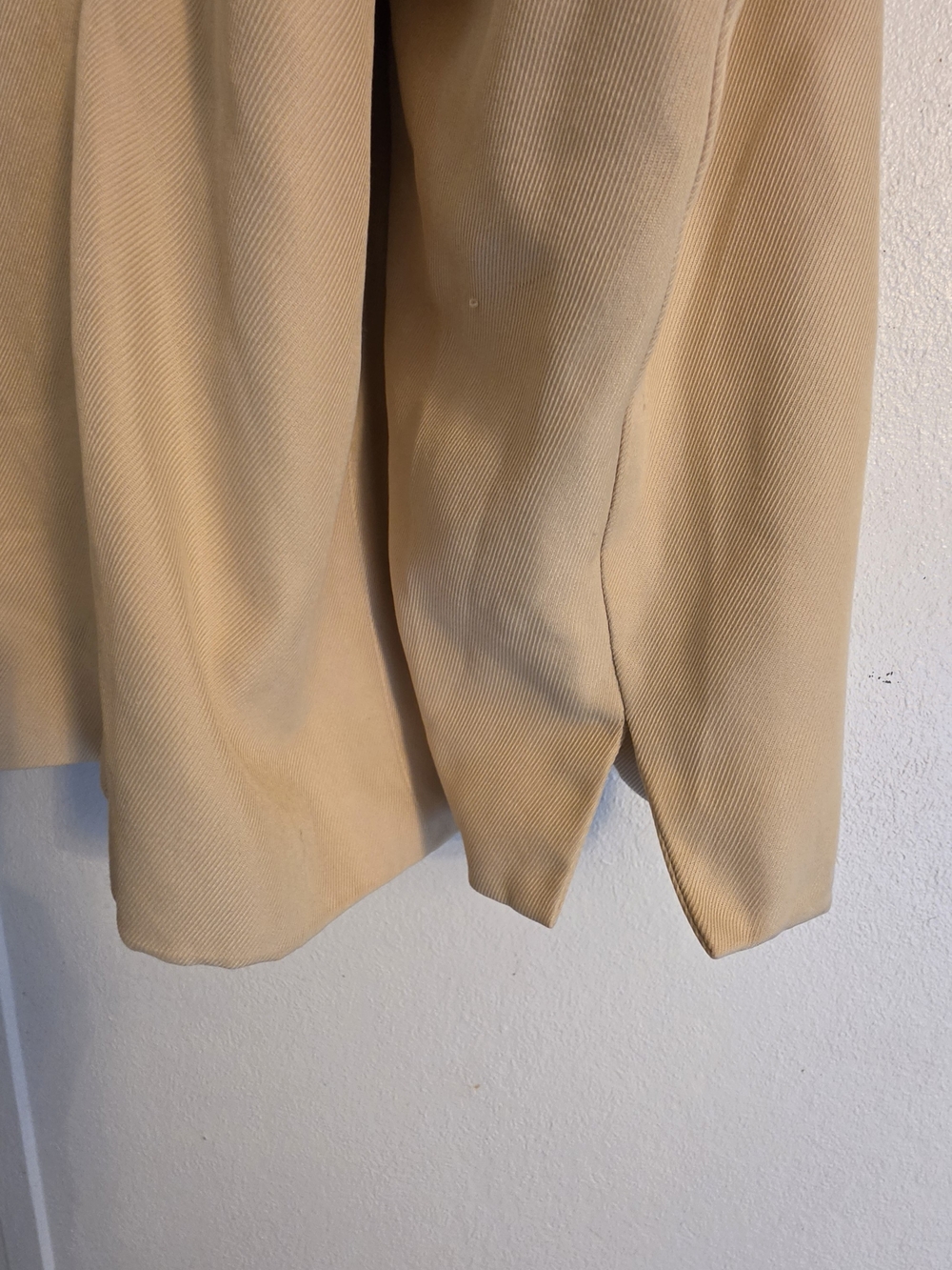 Talbots Cream Single-Button Blazer Jacket - Picture 3 of 7